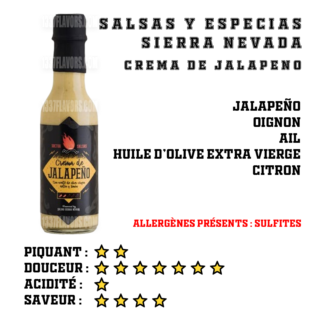 Doctor Salsa by Salsas Sierra Nevada - Crema De Jalapeno