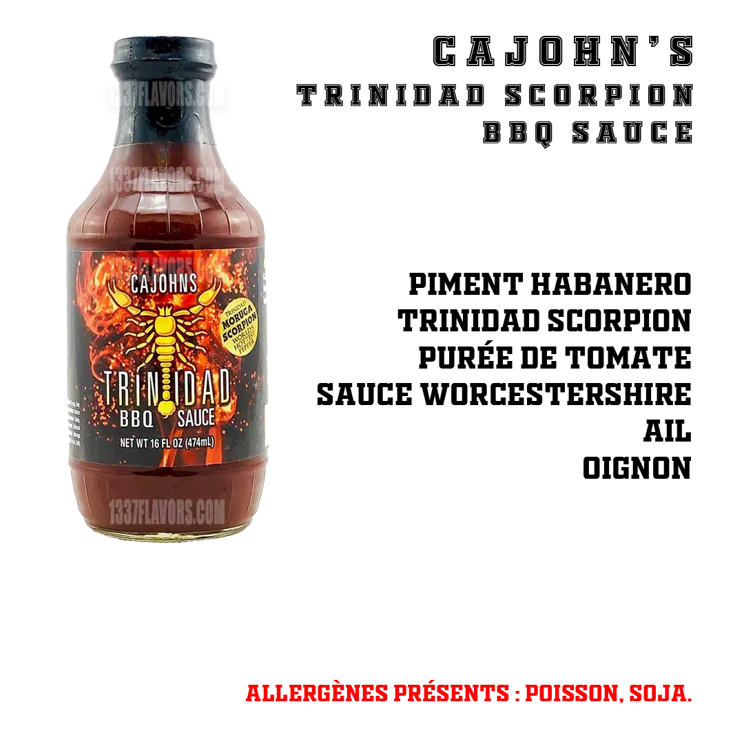 CaJohn's - Trinidad Scorpion BBQ Sauce Cajohn's