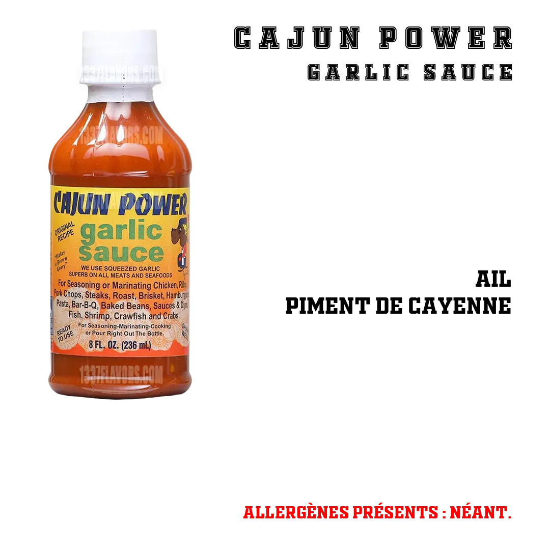 Cajun Power - Garlic Sauce Cajun Power