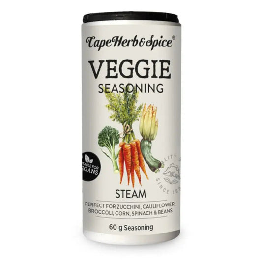 CapeHerb&Spice - Shaker à vapeur aux assaisonnements végétariens 60 g CapeHerb&Spice