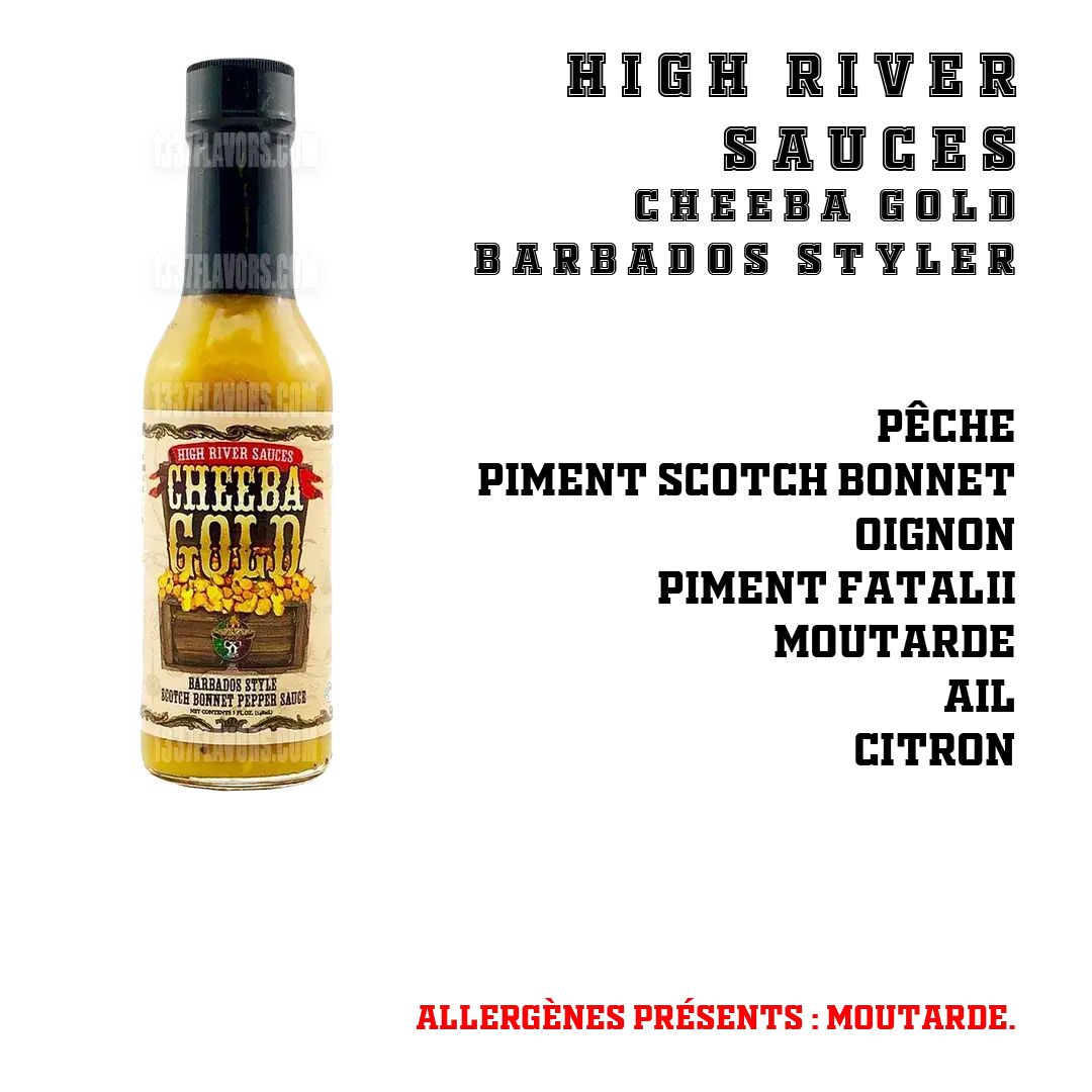 Cheeba Gold Barbados Style High River Sauces