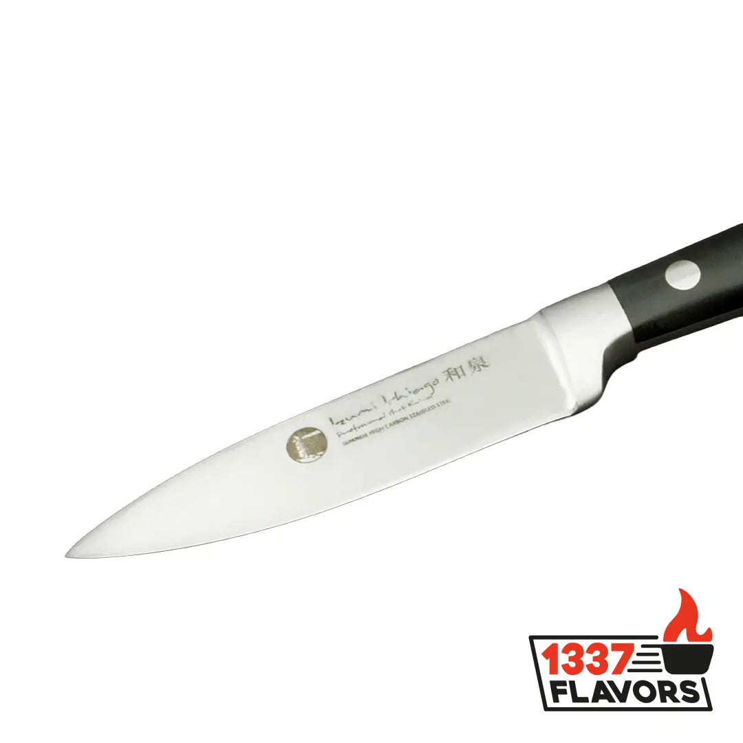 Couteau d'office Izumi Ichiago – Inox haut carbone, Tecaran - 1337 Flavors