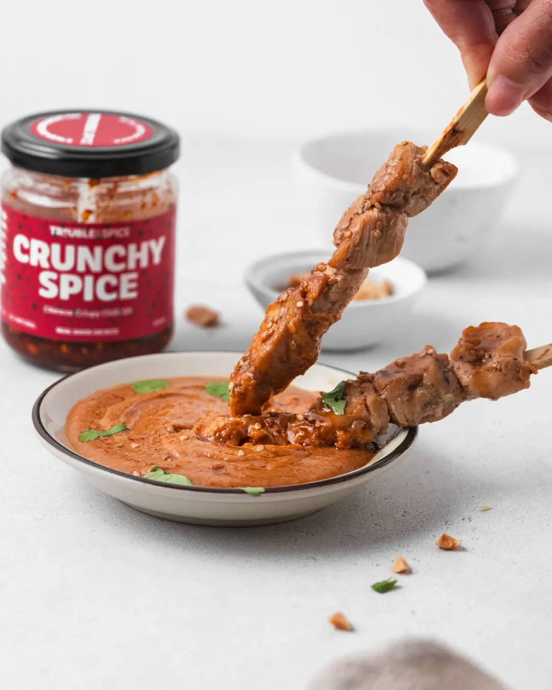 Crunchy Spice - Huile de piment chinois croustillante Trouble and Spice B.V.