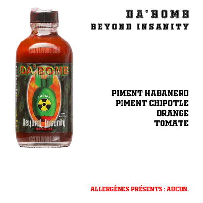 Da' Bomb - Beyond Insanity Hot Sauce 1337 Flavors