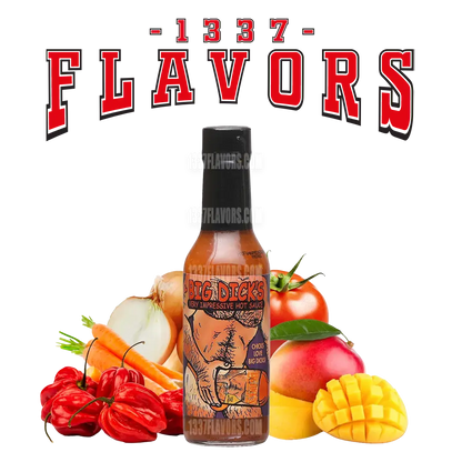 Fireworks Fiery Foods - Big Dick's Very Impressive Hot Sauce 1337 Flavors