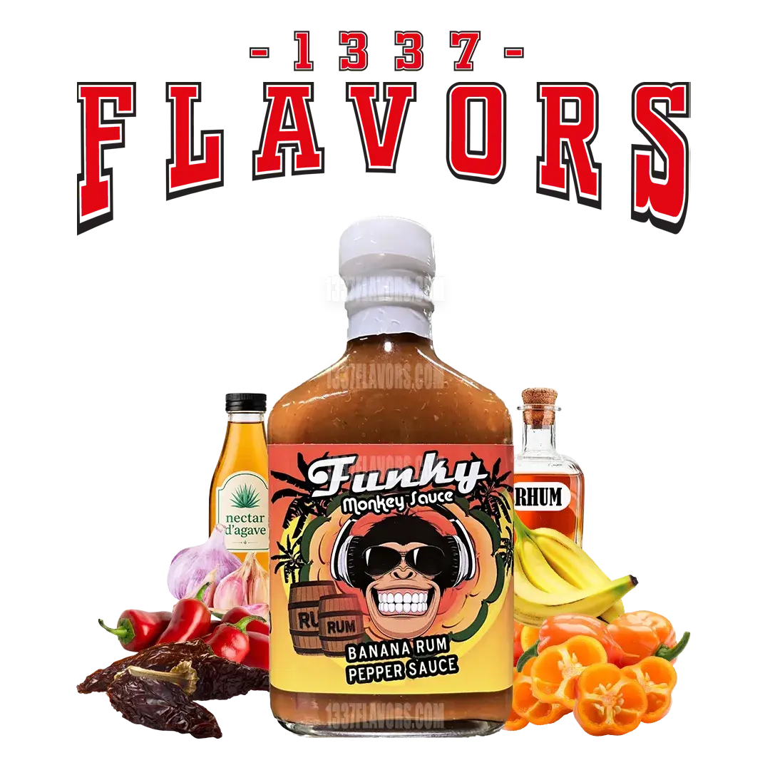 Funky Monkey Sauce Banana Rum Pepper Sauce Crafters