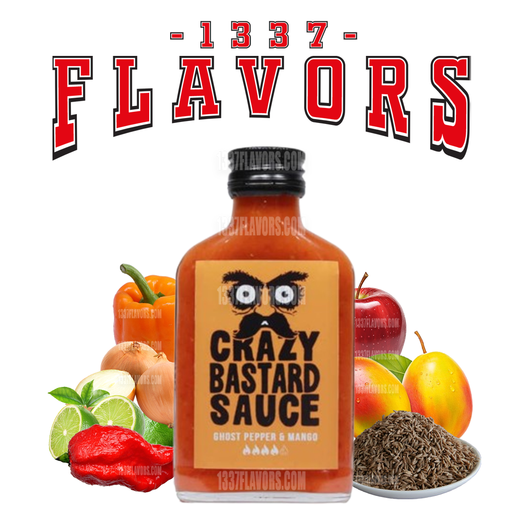 Crazy Bastard Sauce - Ghost Pepper & Mango