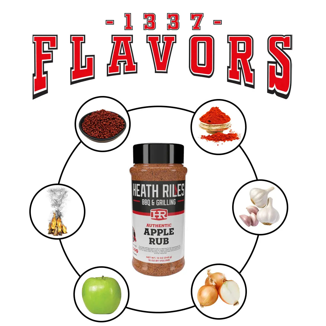 Heath Riles - Apple Rub : épices sucrées à la pomme - 1337 Flavors