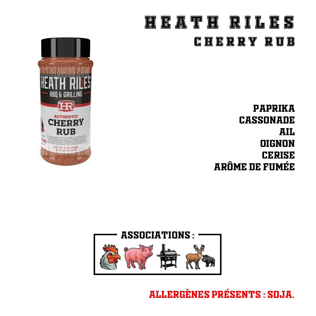 Heath Riles Cherry Rub 1337 Flavors