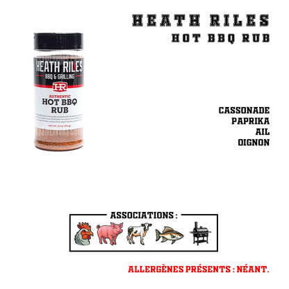 Heath Riles Hot BBQ Rub 1337 Flavors