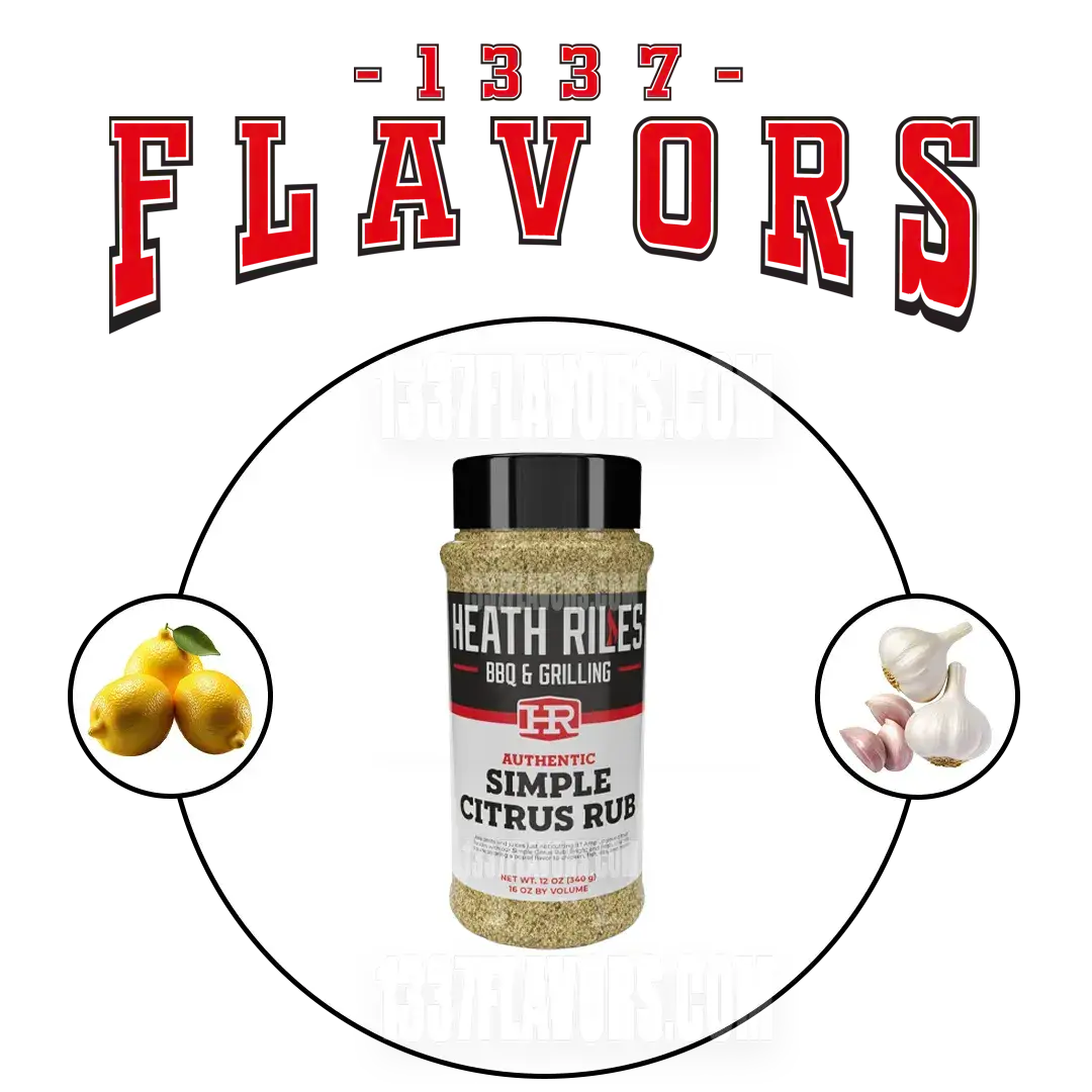 Heath Riles Simple Citrus Rub 1337 Flavors