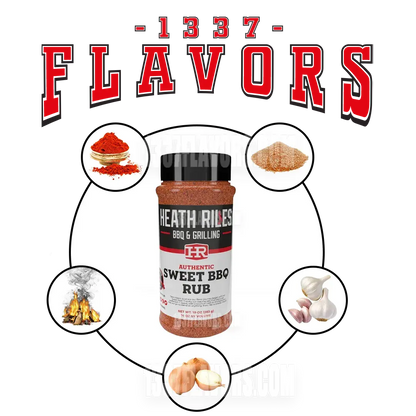 Heath Riles Sweet BBQ Rub 1337 Flavors