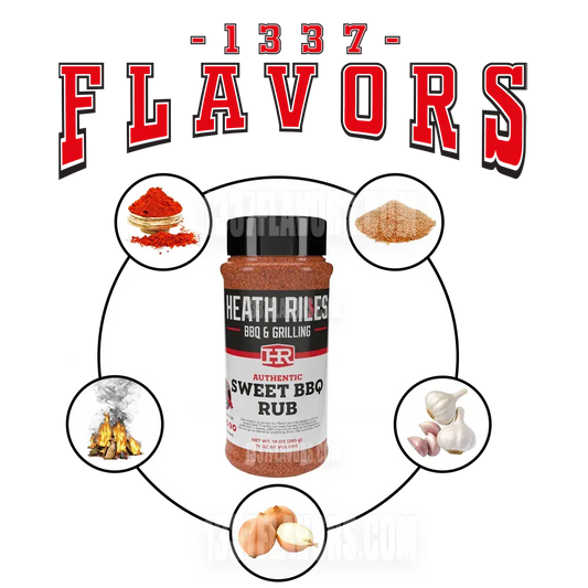 Heath Riles Sweet BBQ Rub 1337 Flavors