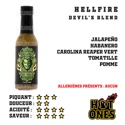 Hellfire - Devil's Blend Hellfire Hot Sauce Inc