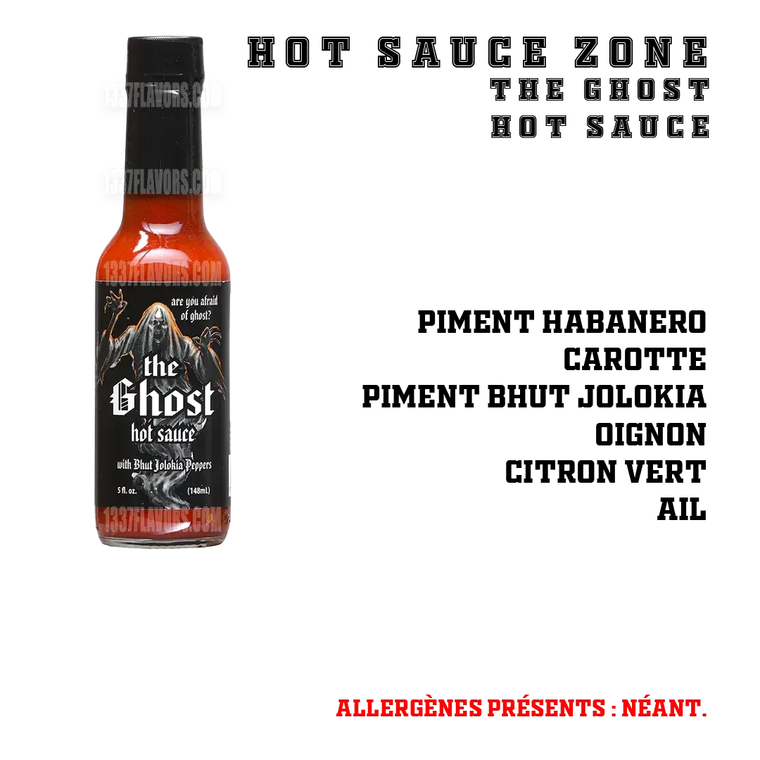 Hot Sauce Zone - The Ghost Hot Sauce 1337 Flavors