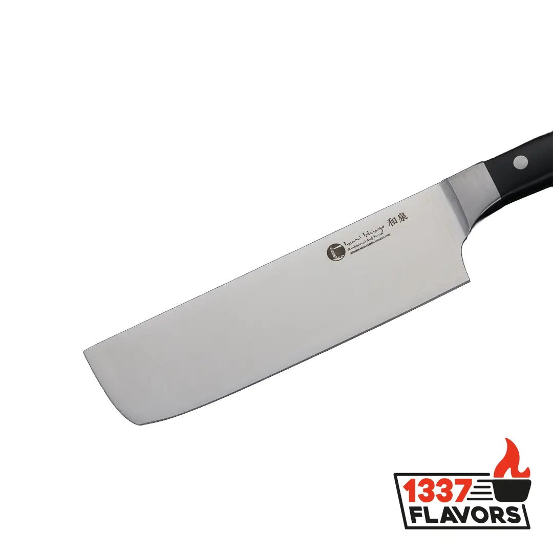 Izumi Ichiago couteau Nakiri zoom sur la lame