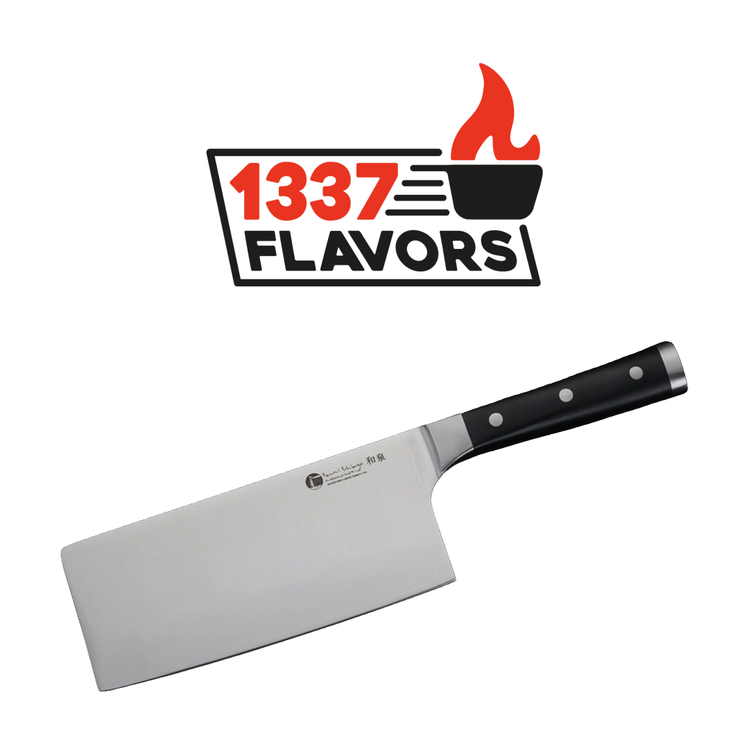 Couteau Japonais Izumi Ichiago – Lame 18,5 cm en Acier Inoxydable Haute Teneur en Carbone