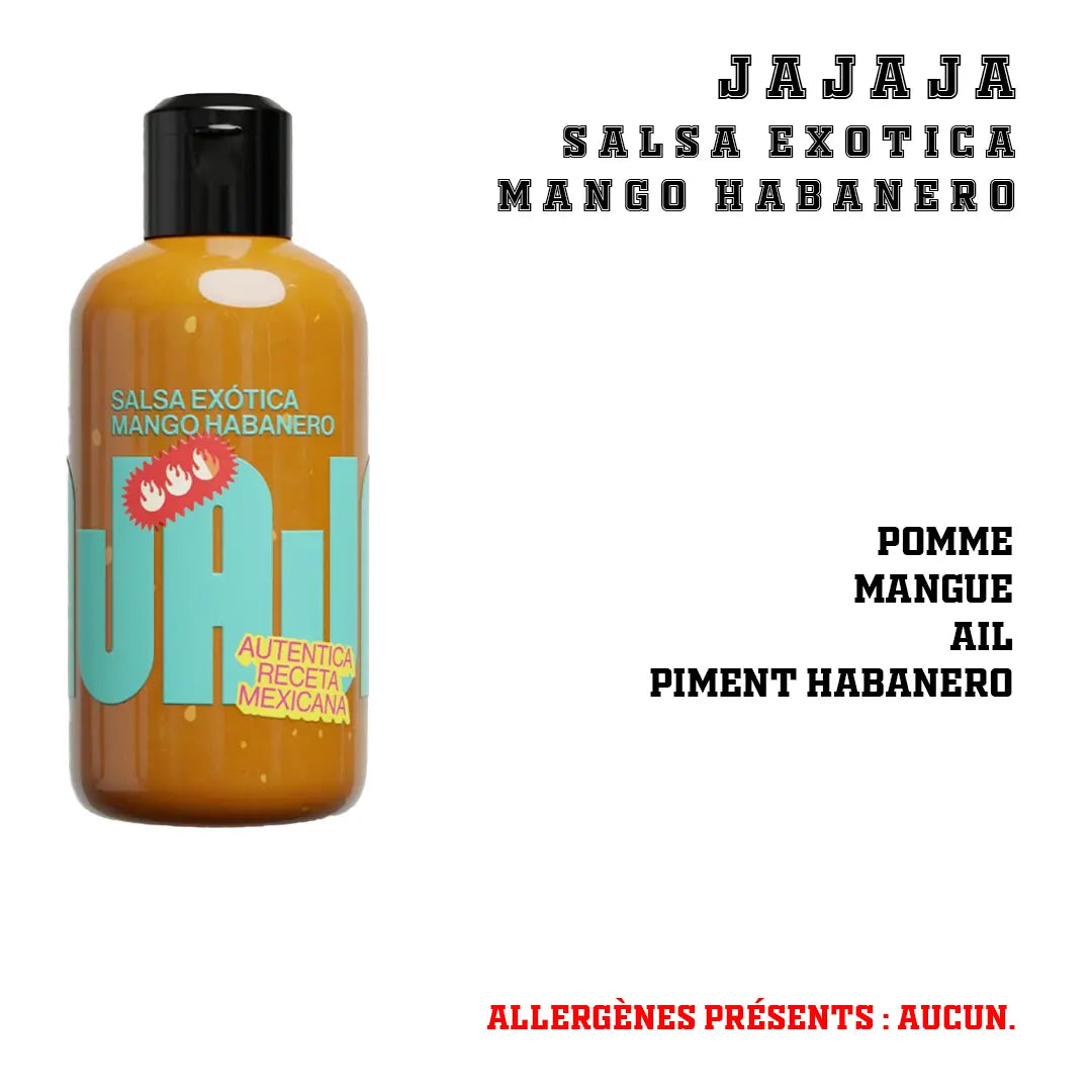 JAJAJA - Salsa Exotica Mango Habanero JAJAJA