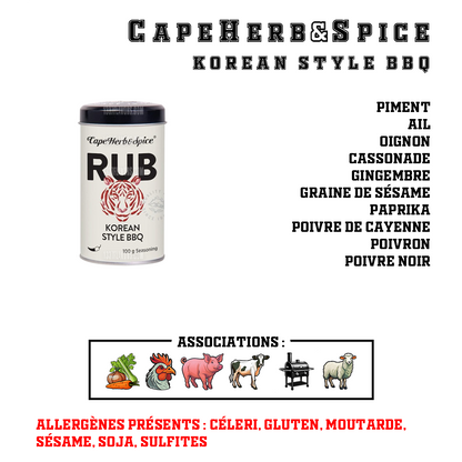 CapeHerb&Spice - RUB Korean Style BBQ