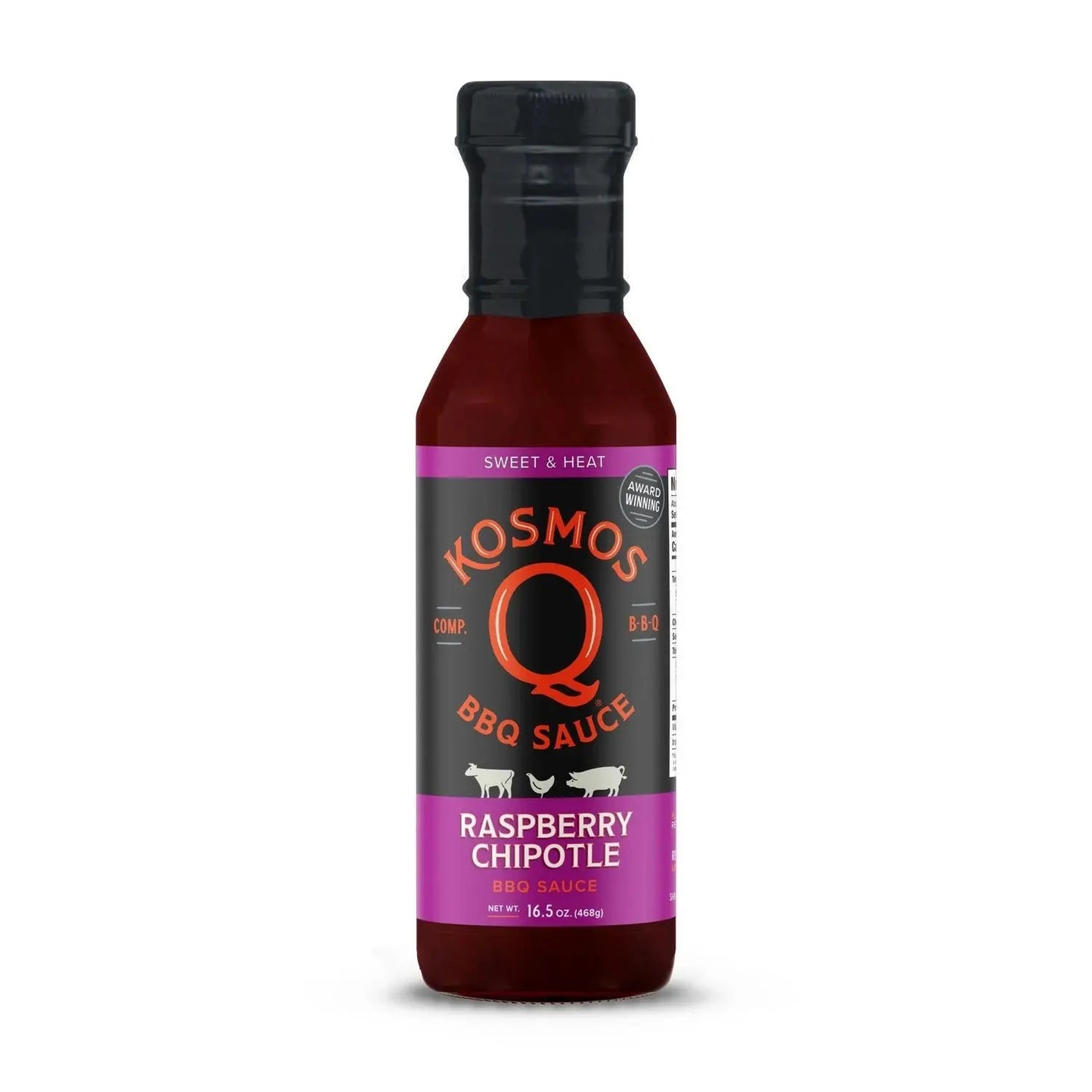 Kosmo’s Q Raspberry Chipotle BBQ Sauce 1337 Flavors