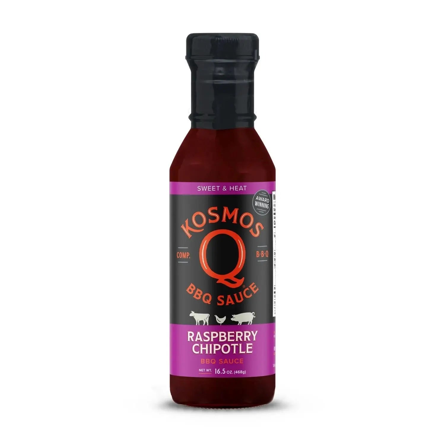 Kosmo’s Q Raspberry Chipotle BBQ Sauce 1337 Flavors