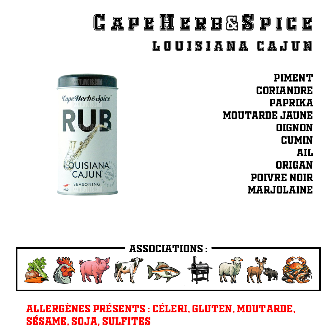 CapeHerb&Spice - RUB Louisiana Cajun