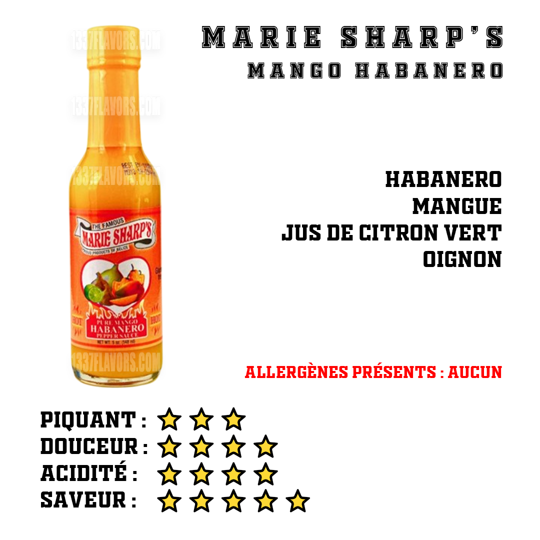 Marie Sharp's - Mango Habanero