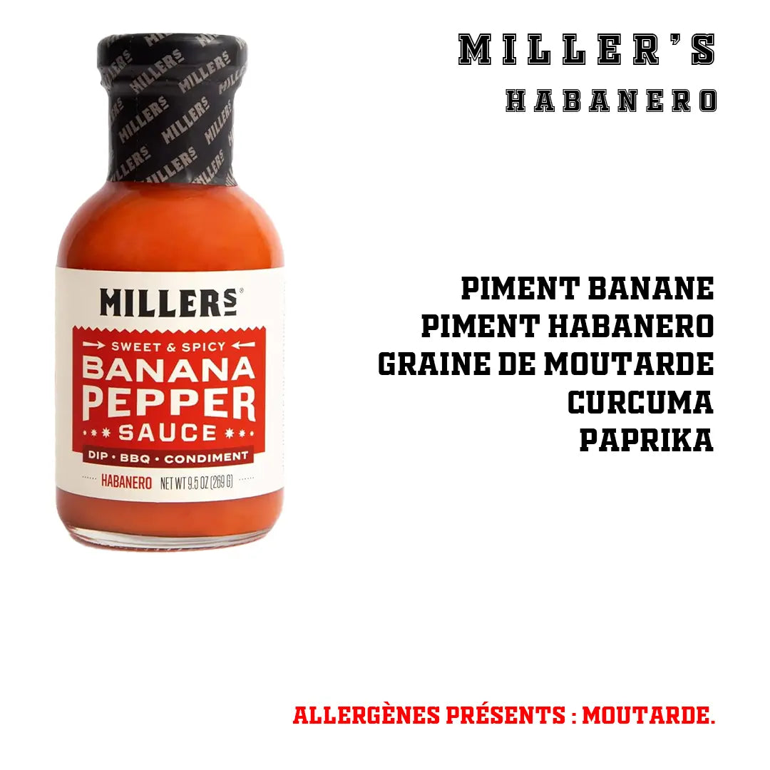 Miller's - Banana Pepper Habanero Miller's
