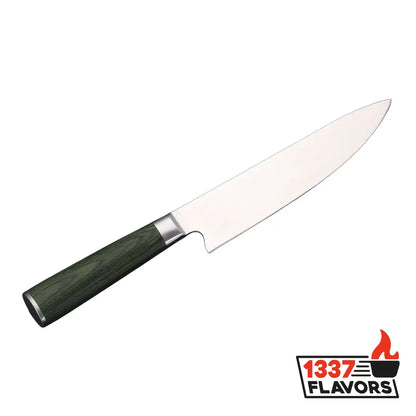 Miyazaki Kodawari - Santoku 5" – Bois de pakka vert - 1337 Flavors