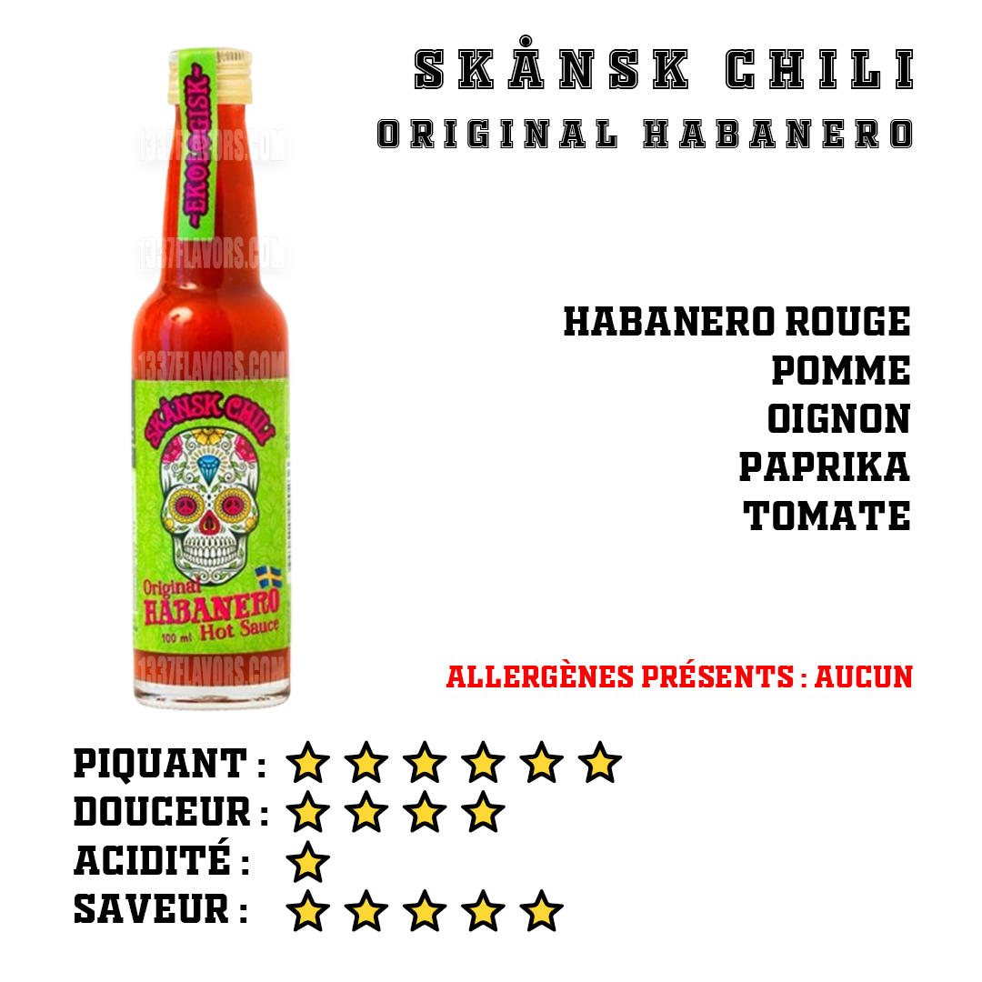 Skånsk Chili - Original Habanero EKO