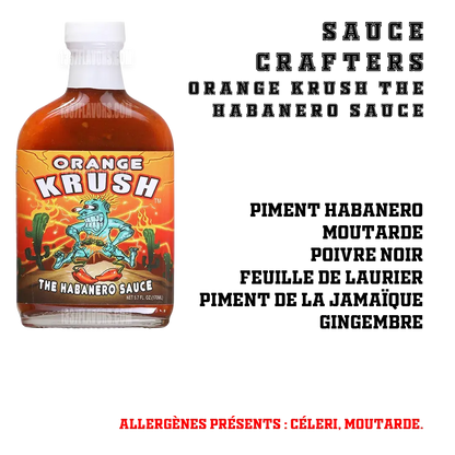 Orange Krush The Habanero Sauce Sauce Crafters