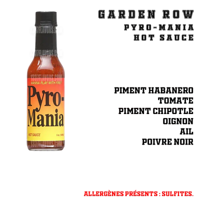 Pyro-Mania Hot Sauce Garden Row