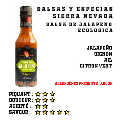 Doctor Salsa by Salsa Sierra Nevada - Salsa de Jalapeno Ecologica