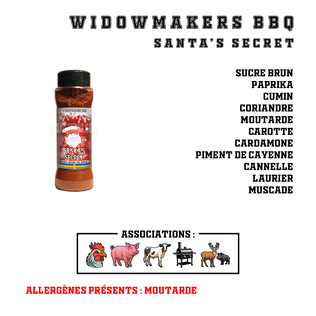 Widowmakers BBQ - Santa's Secret