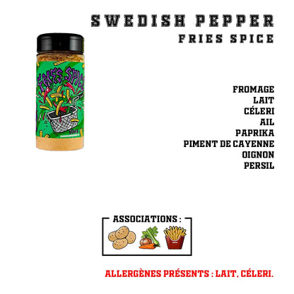 Swedish Pepper - Fries Spice Swedish Pepper