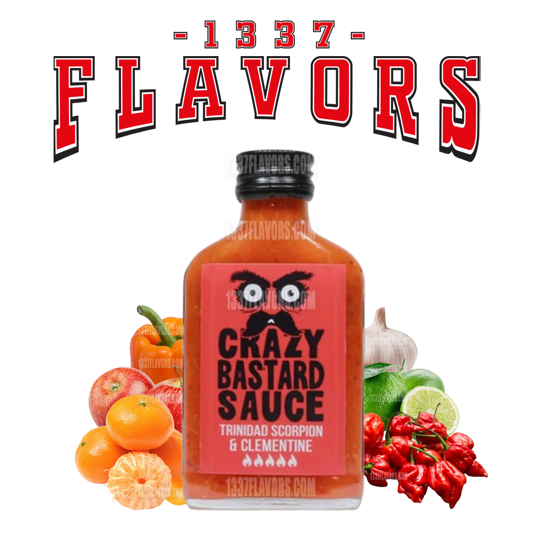 Crazy Bastard Sauce - Trinidad Scorpion & Clementine