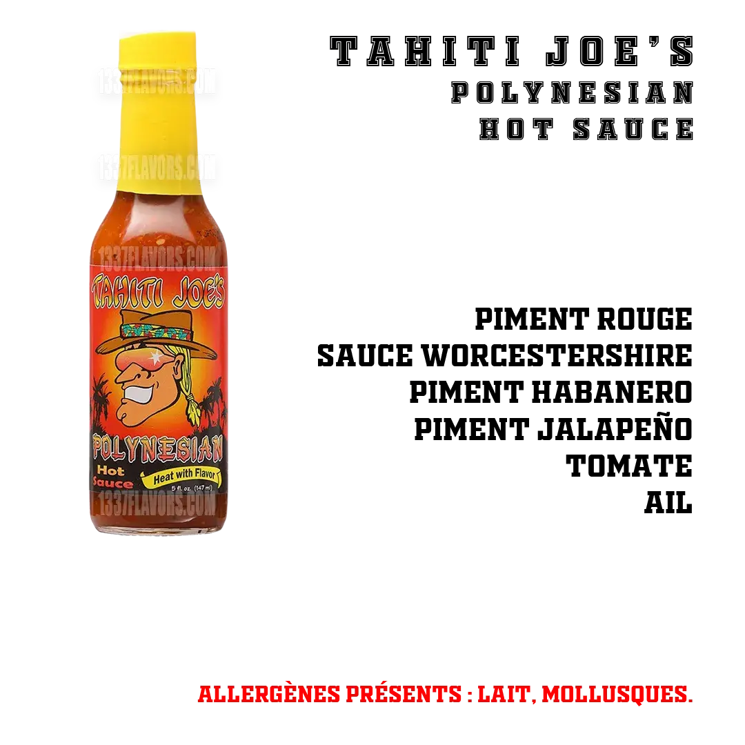 Tahiti Joe - Polynesian Hot Sauce 1337 Flavors