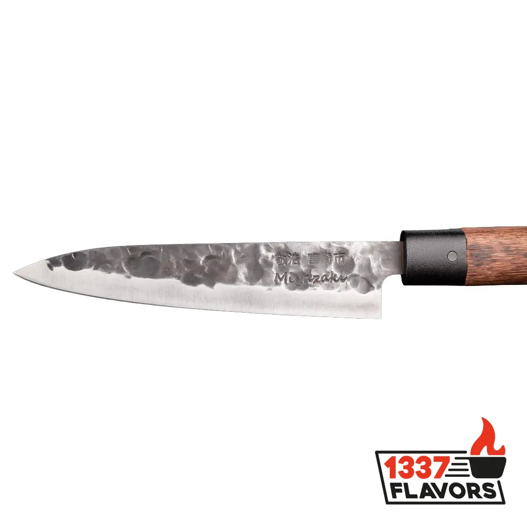 Takahiro Miyazaki - Gyuto 5" - manche en bois Wengé et acier aogami - 1337 Flavors