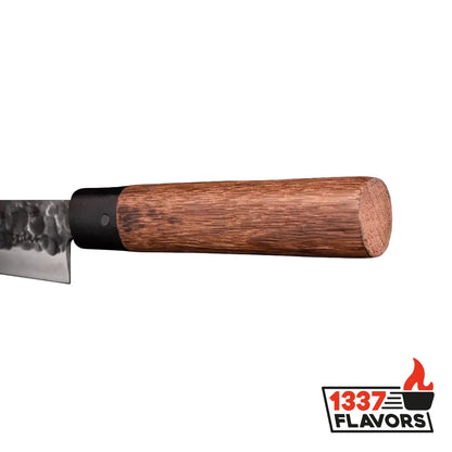 Takahiro Miyazaki - Gyuto 5" - manche en bois Wengé et acier aogami - 1337 Flavors