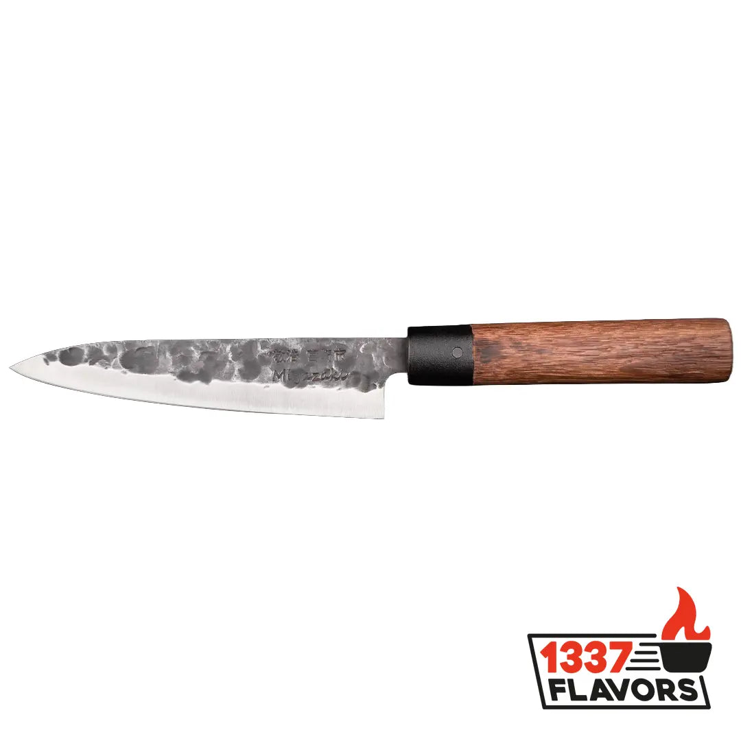 Takahiro Miyazaki - Gyuto 5" - manche en bois Wengé et acier aogami - 1337 Flavors