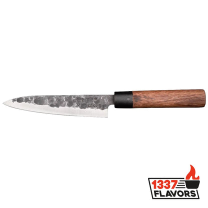 Takahiro Miyazaki - Gyuto 5" - manche en bois Wengé et acier aogami - 1337 Flavors