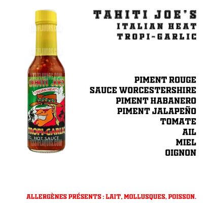 Tropi - Garlic Hot Sauce Italian Heat Tahiti Joe's