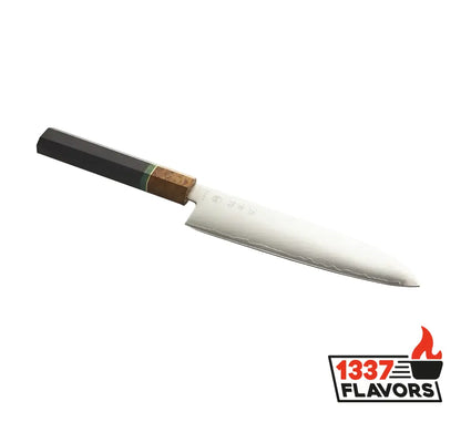 Uzco - Couteau Santoku Style Japonais Damas 17cm / 7 pouces AUTOMNE UZCO