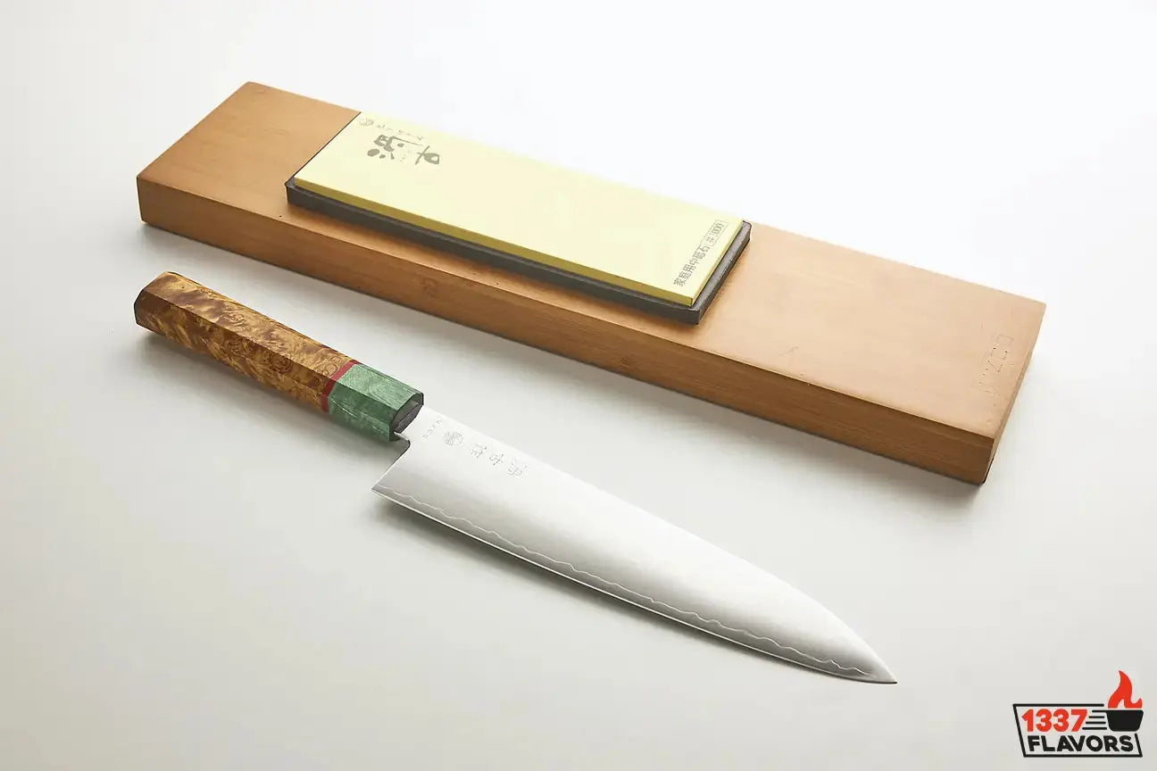 Couteau GYUTO Style Japonais Damas 20cm / 8 pouces AUTOMNE UZCO