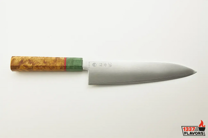 Couteau GYUTO Style Japonais Damas 20cm / 8 pouces AUTOMNE UZCO