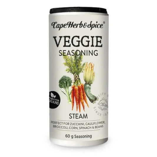 CapeHerb&Spice - Shaker à vapeur aux assaisonnements végétariens 60 g CapeHerb&Spice