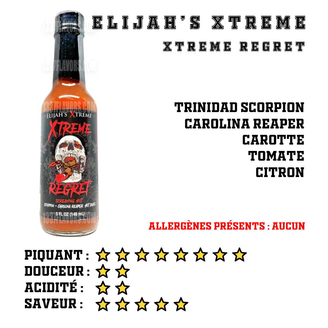 Elijah's Xtreme - Xtreme Regret